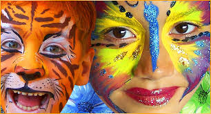 Bread-on-a-stick and Childrens Make-Up