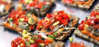 Lecture on uncooked vegetarian food